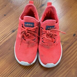 Adidas Bright Red Easy Slip On Sneakers